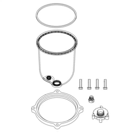 Parker Racor BOWL KIT, 900/1000FV RK11-2081